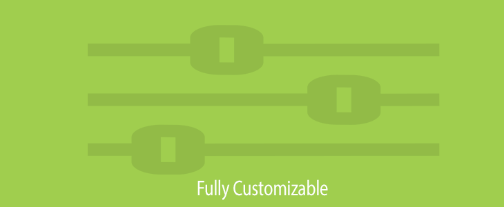 Fully Customizable